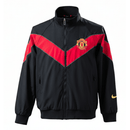 Chaqueta hombre Manchester United retro temporada 2006 2007 oficial negra sin capucha fútbol técnica vintage Red Devils.
