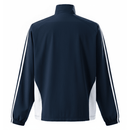 Chaqueta hombre entrenamiento Real Madrid temporada 2025 2026 oficial azul marino sin capucha fútbol técnica transpirable madridista.