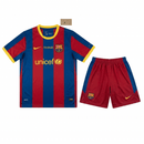 Conjunto Barcelona 2010 Camiseta y Pantalón Retro - TIENDA HINCHA FUTBOLERO