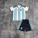 Conjunto Infantil Argentina I 2025/26 Camiseta y Pantalón - TIENDA HINCHA FUTBOLERO