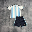 Conjunto Infantil Argentina I 2025/26 Camiseta y Pantalón - TIENDA HINCHA FUTBOLERO