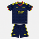 Conjunto Infantil Arsenal II 26/27 Camiseta y Pantalón - TIENDA HINCHA FUTBOLERO