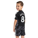 Conjunto Infantil Arsenal Portero 26/27 Camiseta y Pantalón Negro - TIENDA HINCHA FUTBOLERO