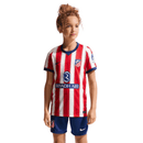 Conjunto Infantil Atlétco de Madrid I 26/27 Camiseta y Pantalón - Atlético de Madrid, Atletico de Madrid, Cívitas Metropolitano, Colchoneros, Rojiblancos, Primera Equipación, Home Kit, Local, Infantil, Kids, Niños, Conjunto Infantil, Camiseta y Pantalón, Kit, Atlético 26/27, Tienda Hincha Futbolero, Fútbol Español, Kit Ninos oficial