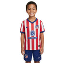 Conjunto Infantil Atlétco de Madrid I 26/27 Camiseta y Pantalón - Atlético de Madrid, Atletico de Madrid, Cívitas Metropolitano, Colchoneros, Rojiblancos, Primera Equipación, Home Kit, Local, Infantil, Kids, Niños, Conjunto Infantil, Camiseta y Pantalón, Kit, Atlético 26/27, Tienda Hincha Futbolero, Fútbol Español, Kit Ninos oficial
