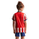 Conjunto Infantil Atlétco de Madrid I 26/27 Camiseta y Pantalón - Atlético de Madrid, Atletico de Madrid, Cívitas Metropolitano, Colchoneros, Rojiblancos, Primera Equipación, Home Kit, Local, Infantil, Kids, Niños, Conjunto Infantil, Camiseta y Pantalón, Kit, Atlético 26/27, Tienda Hincha Futbolero, Fútbol Español, Kit Ninos oficial