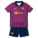 Conjunto Infantil Barcelona 26/27 Camiseta Polo y Pantalón - TIENDA HINCHA FUTBOLERO