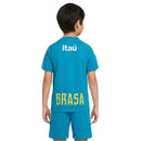 Conjunto Infantil Brasil Entrenamiento 26/27 Camiseta y Pantalón Verde - TIENDA HINCHA FUTBOLERO