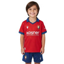 Conjunto Infantil CA Osasuna I 26/27 Camiseta y Pantalón -CA Osasuna, Osasuna, El Sadar, Rojillos, Osasunistas, Pamplona, Primera Equipación, Home Kit, Local, Infantil, Kids, Niños, Conjunto Infantil, Camiseta y Pantalón, Kit, Osasuna 26/27, Tienda Hincha Futbolero, Fútbol Español, kit ninos oficial