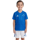 Conjunto Infantil Cruzeiro I 26/27 Camiseta y Pantalón -Cruzeiro, Cruzeiro EC, Raposa, Cabuloso, Mineirão, Infantil, Niños, Conjunto Infantil, Camiseta y Pantalón, Primera Equipación, Home Kit, Kit Completo, Cruzeiro 26/27, Tienda Hincha Futbolero, Fútbol Brasileño, kit infantil oficial