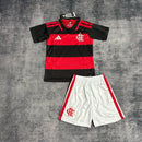 Flamengo, CR Flamengo, Mengão, Rubro-Negro, Maracaná, Infantil, Niños, Conjunto Infantil, Camiseta y Pantalón, Primera Equipación, Home Kit, Kit Completo, Flamengo 26/27, Tienda Hincha Futbolero, Fútbol Brasileño, kit infantil flamengo oficial