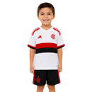 Conjunto Infantil Flamengo II 26/27 Camiseta y Pantalón -Flamengo, CR Flamengo, Mengão, Rubro-Negro, Maracaná, Infantil, Niños, Conjunto Infantil, Camiseta y Pantalón, Segunda Equipación, Away Kit, Kit Completo, Flamengo 26/27, Tienda Hincha Futbolero, Fútbol Brasileño, Kit infantil flamengo oficial