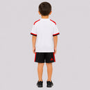 Conjunto Infantil Flamengo II 26/27 Camiseta y Pantalón -Flamengo, CR Flamengo, Mengão, Rubro-Negro, Maracaná, Infantil, Niños, Conjunto Infantil, Camiseta y Pantalón, Segunda Equipación, Away Kit, Kit Completo, Flamengo 26/27, Tienda Hincha Futbolero, Fútbol Brasileño, Kit infantil flamengo oficial