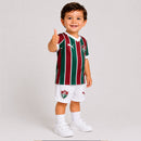 Fluminense, Flu, Tricolor das Laranjeiras, Maracaná, Infantil, Niños, Conjunto Infantil, Camiseta y Pantalón, Primera Equipación, Home Kit, Kit Completo, Fluminense 26/27, Tienda Hincha Futbolero, Fútbol Brasileño, kit infantil titular fluminense oficial