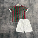 Fluminense, Flu, Tricolor das Laranjeiras, Maracaná, Infantil, Niños, Conjunto Infantil, Camiseta y Pantalón, Primera Equipación, Home Kit, Kit Completo, Fluminense 26/27, Tienda Hincha Futbolero, Fútbol Brasileño, kit infantil titular fluminense oficial