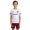 Conjunto Infantil Fluminense II 26/27 Camiseta y Pantalón - Fluminense, Flu, Tricolor das Laranjeiras, Maracaná, Infantil, Niños, Conjunto Infantil, Camiseta y Pantalón, Segunda Equipación, Away Kit, Kit Completo, Fluminense 26/27, Tienda Hincha Futbolero, Fútbol Brasileño, kit infantil reserva fluminense oficial