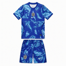 Conjunto Infantil Inglaterra Portero 26/27 Camiseta y Pantalón Azul - TIENDA HINCHA FUTBOLERO