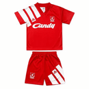Conjunto Infantil Liverpool I 2001/02 Camiseta y Pantalón Retro - TIENDA HINCHA FUTBOLERO