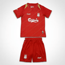 Conjunto Infantil Liverpool I 2005/06 Camiseta y Pantalón Retro - TIENDA HINCHA FUTBOLERO