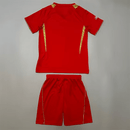 Conjunto Infantil Liverpool I 2005/06 Camiseta y Pantalón Retro - TIENDA HINCHA FUTBOLERO