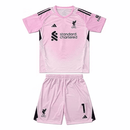Conjunto Infantil Liverpool Portero 25/26 Camiseta y Pantalón - TIENDA HINCHA FUTBOLERO