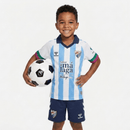 Conjunto Infantil Malaga I 26/27 Camiseta y Pantalón - TIENDA HINCHA FUTBOLERO