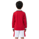 Conjunto Infantil Manchester United I 1998/99 Camiseta Manga Larga y Pantalón Retro - TIENDA HINCHA FUTBOLERO