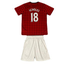 Conjunto Infantil Manchester United I 2012/13 Camiseta y Pantalón Retro - TIENDA HINCHA FUTBOLERO