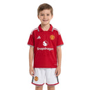 Conjunto Infantil Manchester United I 26/27 Camiseta y Pantalón - TIENDA HINCHA FUTBOLERO