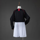 Conjunto Infantil Manchester United II 2007/08 Camiseta Manga Larga y Pantalón Retro - TIENDA HINCHA FUTBOLERO
