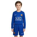 Conjunto Infantil Manchester United III 2008/09 Camiseta Manga Larga y Pantalón Retro - TIENDA HINCHA FUTBOLERO