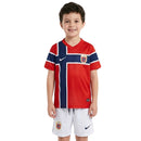 Noruega 2026, Conjunto infantil Noruega, Equipación niños Noruega rojo, Camiseta niño Haaland 2026, Kit de fútbol junior Noruega, Regalo fútbol niños Noruega, Ropa oficial Noruega infantil, Pantalón niño Noruega, Comprar conjunto selección barato, Tienda Hincha Futbolero.