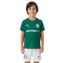 Conjunto Infantil Palmeiras I 26/27 Camiseta y Pantalón - Palmeiras, SE Palmeiras, Verdão, Allianz Parque, Infantil, Niños, Conjunto Infantil, Camiseta y Pantalón, Primera Equipación, Home Kit, Kit Completo, Palmeiras 26/27, Tienda Hincha Futbolero, Fútbol Brasileño,, kit infantil palmeiras titular oficial