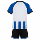 Conjunto Infantil RCD Espanyol I 26/27 Camiseta y Pantalón - RCD Espanyol, Espanyol, Pericos, Stage Front Stadium, Cornella, Barcelona, La Liga, Spanish Football, Primera Equipacion, Home Kit, Conjunto Infantil, Kids Kit, Youth, Ninos, Camiseta y Pantalon, Azul, Blue, Blanco, White, 2026, 2027, Tienda Hincha Futbolero, Futbol Espanol
