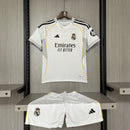 Conjunto Infantil Real Madrid I 25/26 Camiseta y Pantalón - TIENDA HINCHA FUTBOLERO