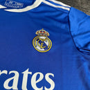 Conjunto Infantil Real Madrid III 25/26 Camiseta y Pantalón Azul - TIENDA HINCHA FUTBOLERO