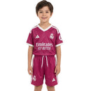 Conjunto Infantil Real Madrid III 26/27 Camiseta y Pantalón Rosa - TIENDA HINCHA FUTBOLERO