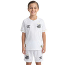 Conjunto Infantil Santos I 26/27 Camiseta y Pantalón - Santos, Santos FC, Peixe, Vila Belmiro, Infantil, Niños, Conjunto Infantil, Camiseta y Pantalón, Primera Equipación, Home Kit, Kit Completo, Santos 26/27, Tienda Hincha Futbolero, Fútbol Brasileño, kit infantil santos titular oficial