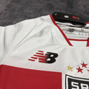 Conjunto Infantil Sao Paulo I 26/27 Camiseta y Pantalón - São Paulo, São Paulo FC, Tricolor Paulista, Soberano, MorumBIS, Infantil, Niños, Conjunto Infantil, Camiseta y Pantalón, Primera Equipación, Home Kit, Kit Completo, São Paulo 26/27, Tienda Hincha Futbolero, Fútbol Brasileño, kit infantil sao paulo titular oficial