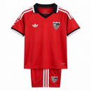 Conjunto Infantil Sevilla II 26/27 Camiseta y Pantalón -Sevilla FC, Sevilla, Nervión, Sánchez-Pizjuán, Sevillistas, Infantil, Niños, Kids, Conjunto, Segunda Equipación, Away Kit, Rojo, Red, Camiseta y Pantalón, Sevilla 26/27, Tienda Hincha Futbolero, Fútbol Español, La Liga, oficial