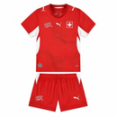 Conjunto Infantil Suiza I 2026/27 Camiseta y Pantalón - TIENDA HINCHA FUTBOLERO