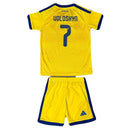 Conjunto Infantil Ucrania I 26/27 Camiseta y Pantalón - TIENDA HINCHA FUTBOLERO