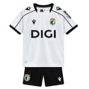 Conjunto Infantil UD Castellon I 26/27 Camiseta y Pantalón - CD Castellon, Castellon, Orelluts, Castalia, Castellon de la Plana, La Liga Hypermotion, Spanish Football, Primera Equipacion, Home Kit, Conjunto Infantil, Kids Kit, Youth, Ninos, Camiseta y Pantalon, Blanco, White, Negro, Black, Albinegro, 2026, 2027, Tienda Hincha Futbolero, Futbol Espanol