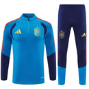 Conjunto de Entrenamiento Selección de España 2026/2027 - Hombre | Sudadera Azul y Pantalón Marino - TIENDA HINCHA FUTBOLERO