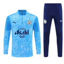 Conjunto entrenamiento hombre Manchester City temporada 2025 2026 oficial azul sudadera y pantalón técnica transpirable pro premier league sky blue.