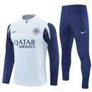 Conjunto hombre Olympique de Marseille entrenamiento temporada 2025 2026 sudadera blanca y pantalón largo azul marino calidad 1.1 oficial, Marseille 2025, Chándal entrenamiento OM, Conjunto Marseille 25/26, Sudadera blanca Marseille, Ropa barata Olympique, Calidad 1.1 Marseille, Moda deportiva 2026, Tienda Hincha Futbolero, Allez l'OM, Bloke Core Marseille.