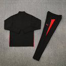 Conjunto entrenamiento hombre Portugal temporada 2025 2026 oficial negro sudadera y pantalón técnica transpirable pro mundial 2026 kit fpf.