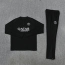 PSG 2025, Conjunto largo PSG, Chándal PSG negro, Entrenamiento PSG 25/26, Sudadera PSG negra, Ropa PSG barata, Calidad 1.1 PSG, Nueva colección 2026, Regalo fútbol hombre, Tienda Hincha Futbolero.