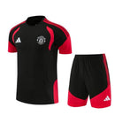 Conjunto Manchester United 26/27 Camiseta y Pantalón Negro - TIENDA HINCHA FUTBOLERO