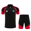 Conjunto Manchester United 26/27 Camiseta y Pantalón Negro - TIENDA HINCHA FUTBOLERO